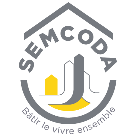 Logo SEMCODA bâtir le vivre emsemble